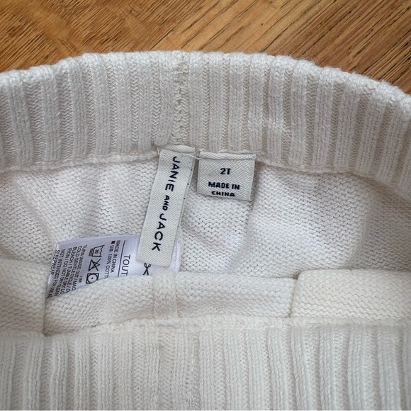 Janie and Jack Toddler Fair Isle Rainbow Cotton Sweater Set - Picture 6 of 8